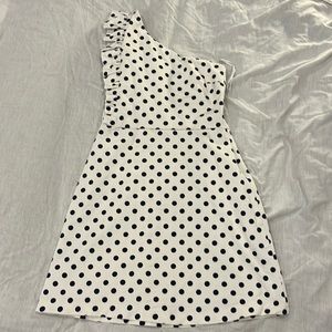 Zara small polka dot dress